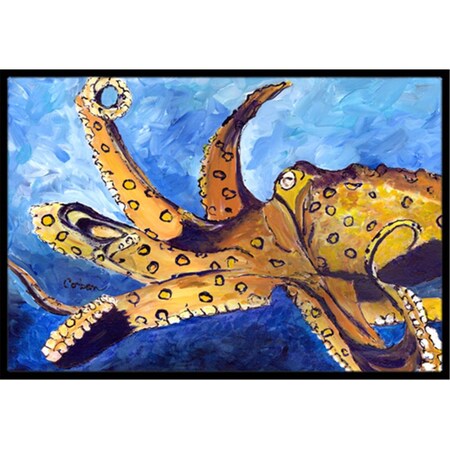 Carolines Treasures 18 x 27 In. Octopus Indoor or Outdoor Mat 8794MAT
